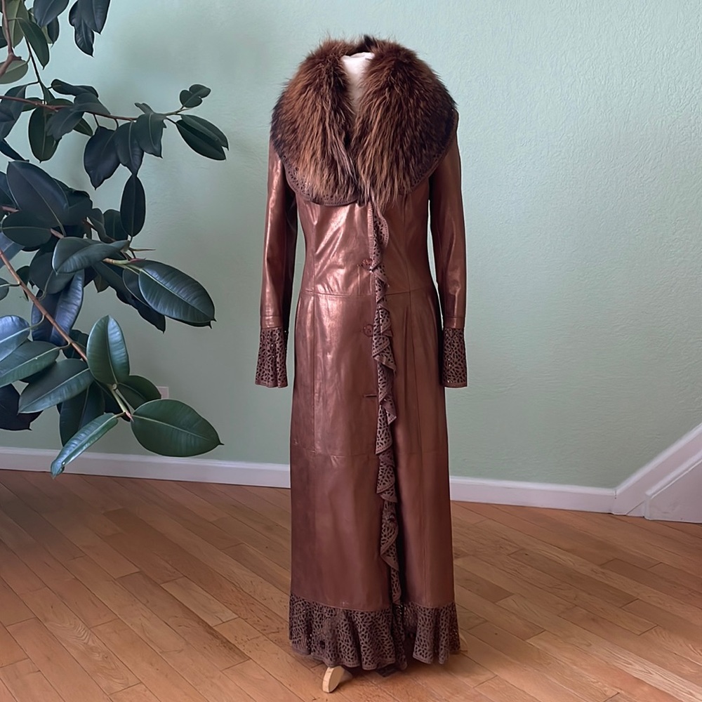 Jacques Duomor Lambskin Shearling coat